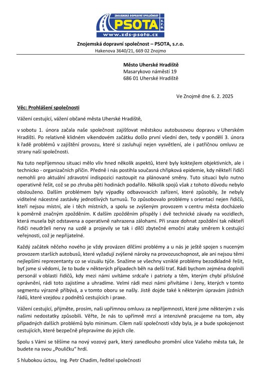 ZDS-Psota, s.r.o._Vyjádření